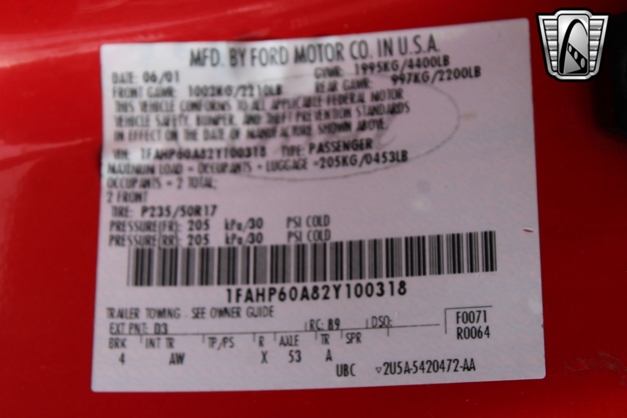 2002 Ford Thunderbird 29