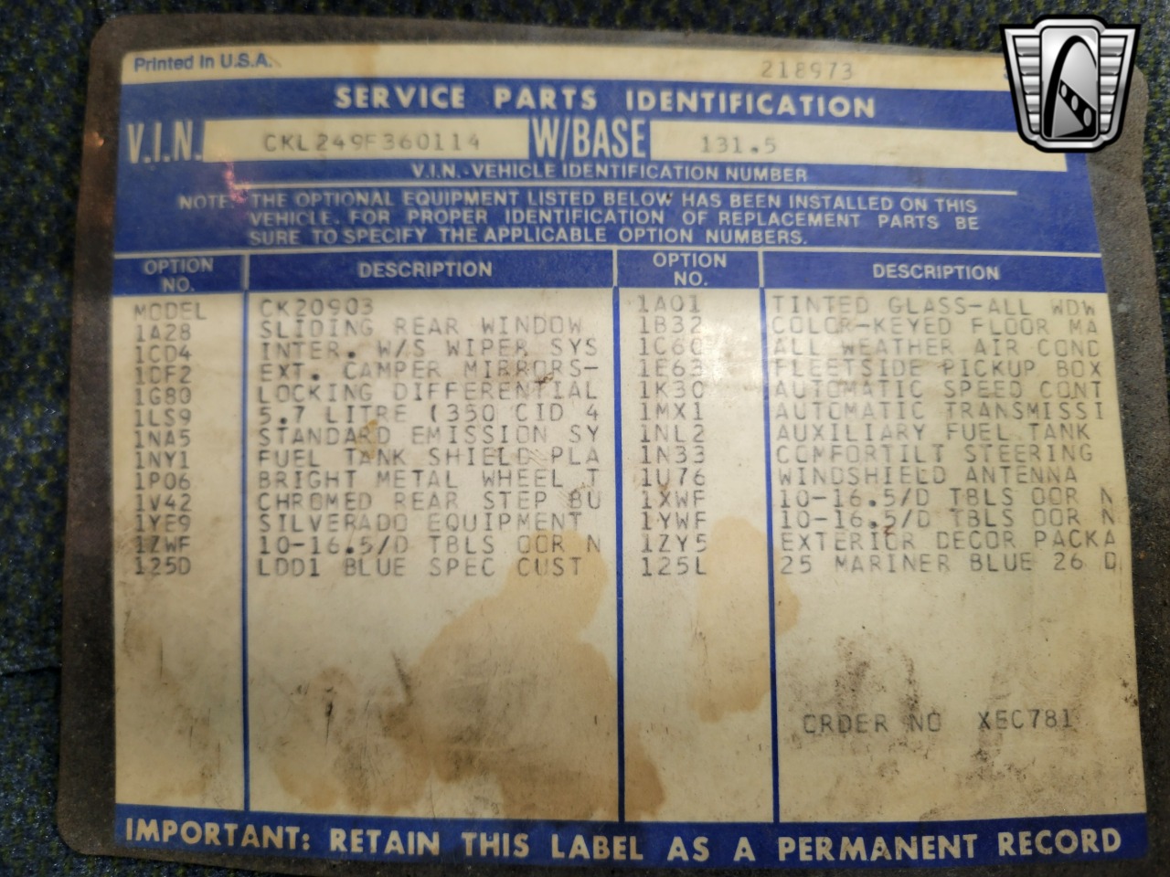 1979 Chevrolet C/K 27