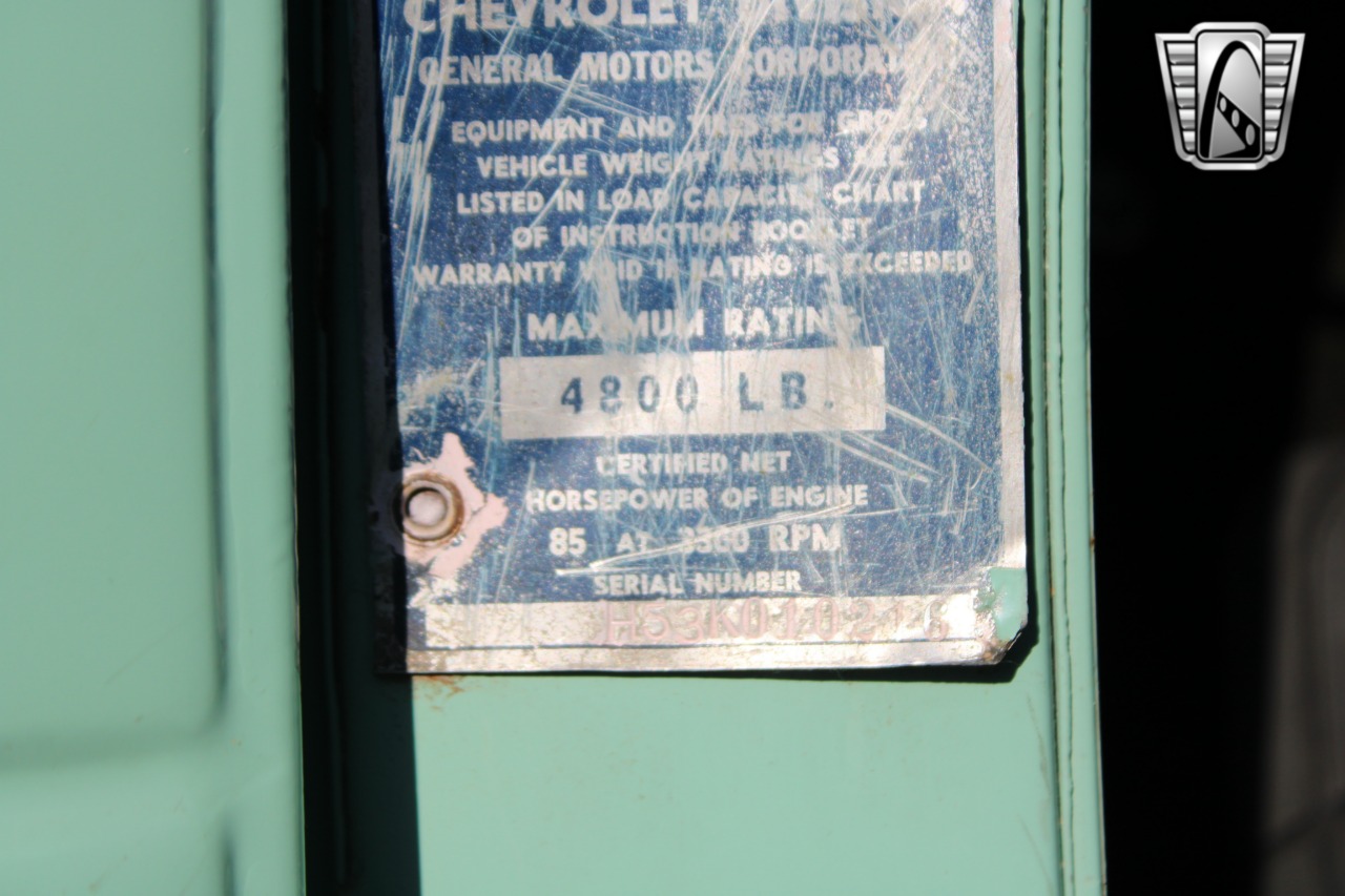 1953 Chevrolet 3100 5 Window 31