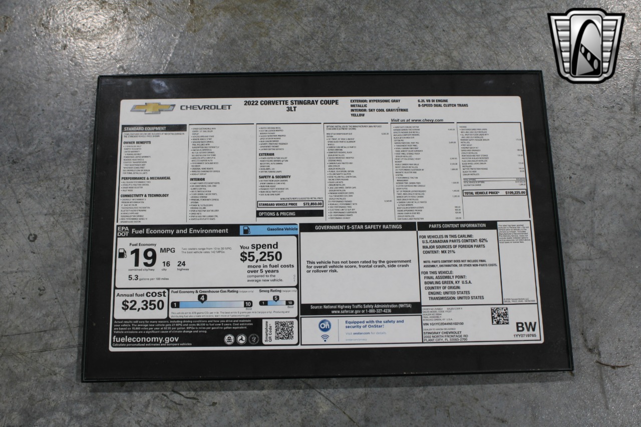 2022 Chevrolet Corvette 31